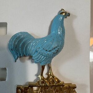 Vintage Delaware Blue Hen Brooch